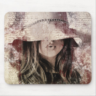 decorated carpet for vintage raton mouse pad