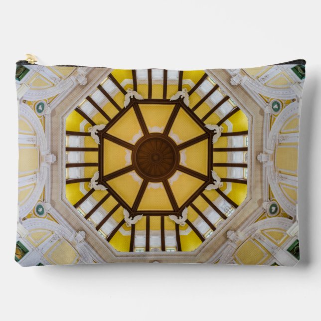 Decorated ceiling at the Tokyo Station Accessory Pouch (Front)