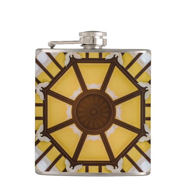 Decorated ceiling at the Tokyo Station Flask (Front)