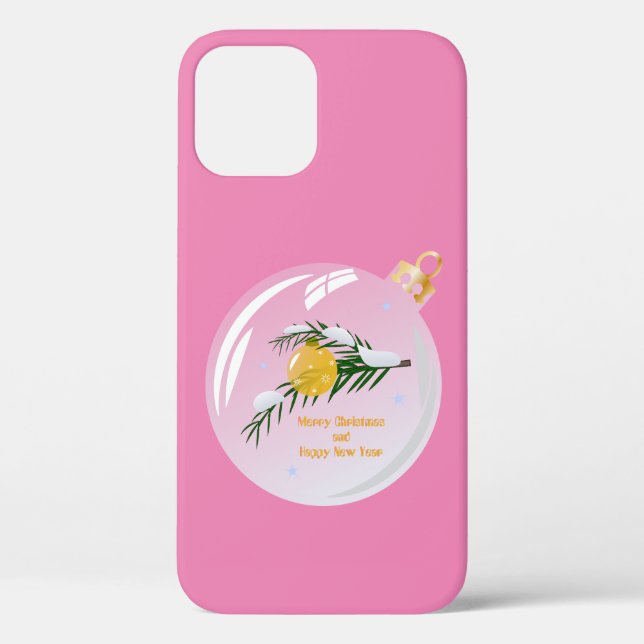 Decorated Christmas branch in bauble  Case-Mate iPhone Case (Back)