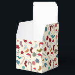 Decorated Christmas Gift Box, Holiday wrapping Favor Boxes<br><div class="desc">Save the wrapping paper and use this small gift box instead.</div>