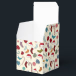Decorated Christmas Gift Box, Holiday wrapping Favor Boxes<br><div class="desc">Save the wrapping paper and use this small gift box instead.</div>