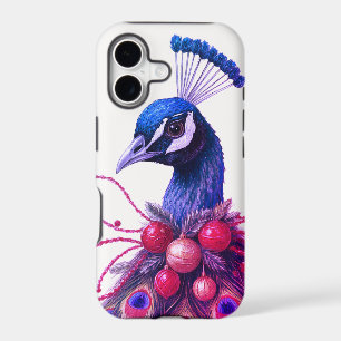 Decorated Christmas Holiday Peacock iPhone 17 Case