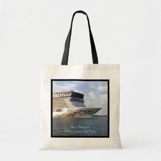Decorated Cruise Ship Bow Custom Tote Bag