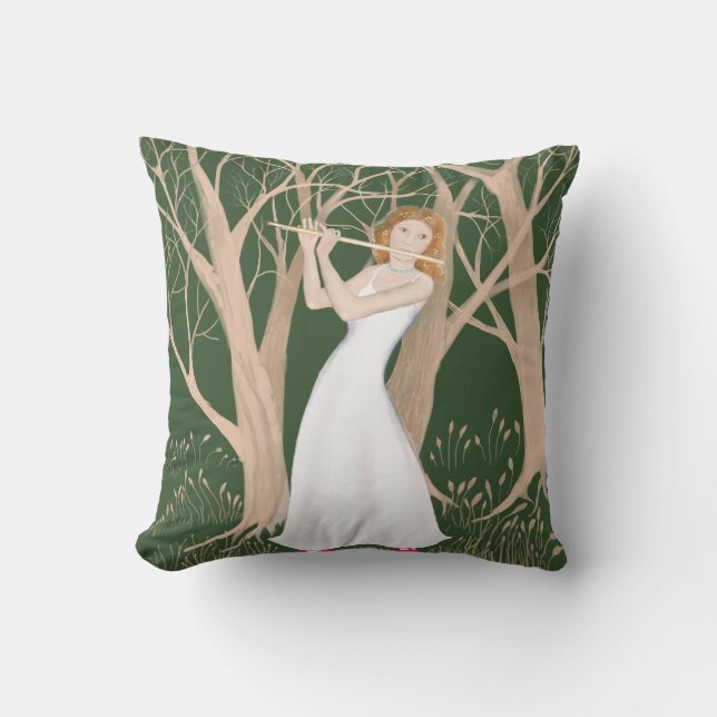 Decorated cushion (Front)