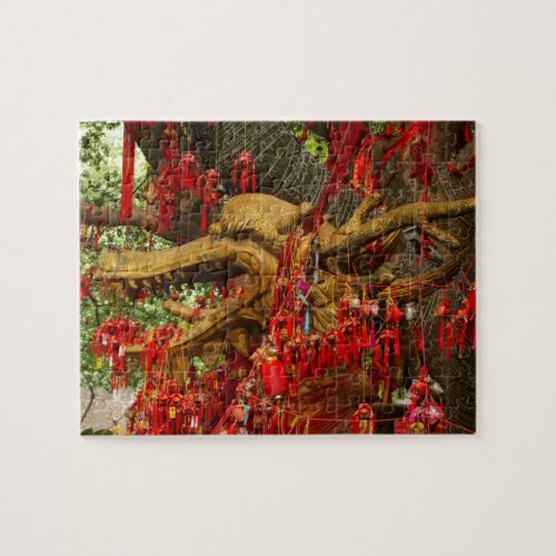 Decorated dragon Guilin China Jigsaw Puzzle