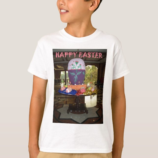 Decorated Easter Egg Art Print T-Shirt (Front)