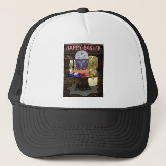 Decorated Easter Egg Art Print Trucker Hat