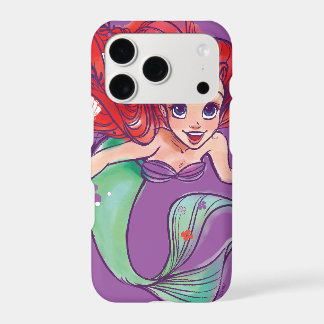 Decorated Hair Princess Ariel Watercolor iPhone 17 Pro Case
