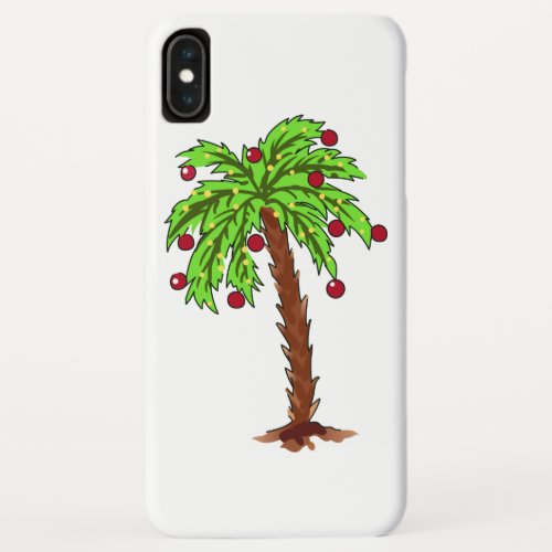 Decorated Palm Tree iPhone XS Max Case
