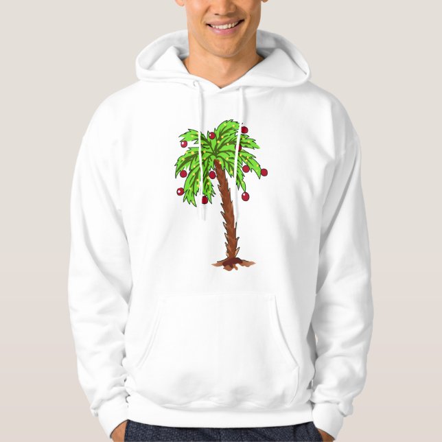 Decorated Palm Tree Hoodie (Front)