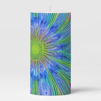 Decorated Pillar Candle