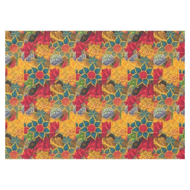 Decorated Tablecloth (Front (Horizontal))