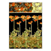 Decoratifs (Orange Flowers) by Alphonse Mucha (Front)
