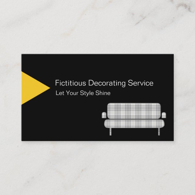 Decorating Business Card (Front)