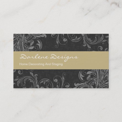 Customizable Decorating Business Cards