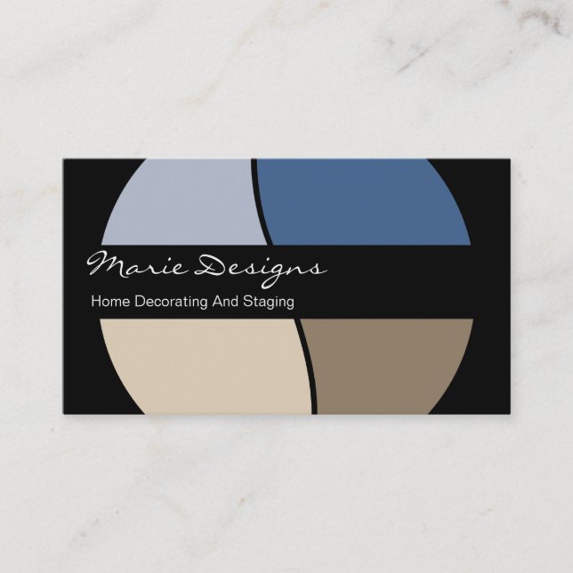 Decorating Business Cards (Front)