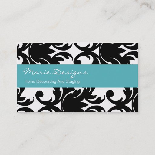 Customizable Decorating Business Cards