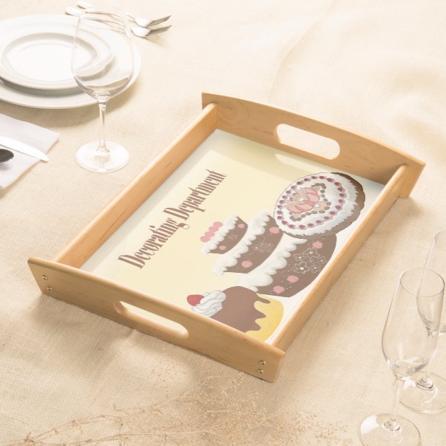 Decorating Department Serving Tray (Front)