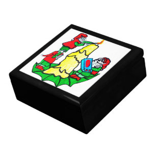 DECORATING ELVES gift box