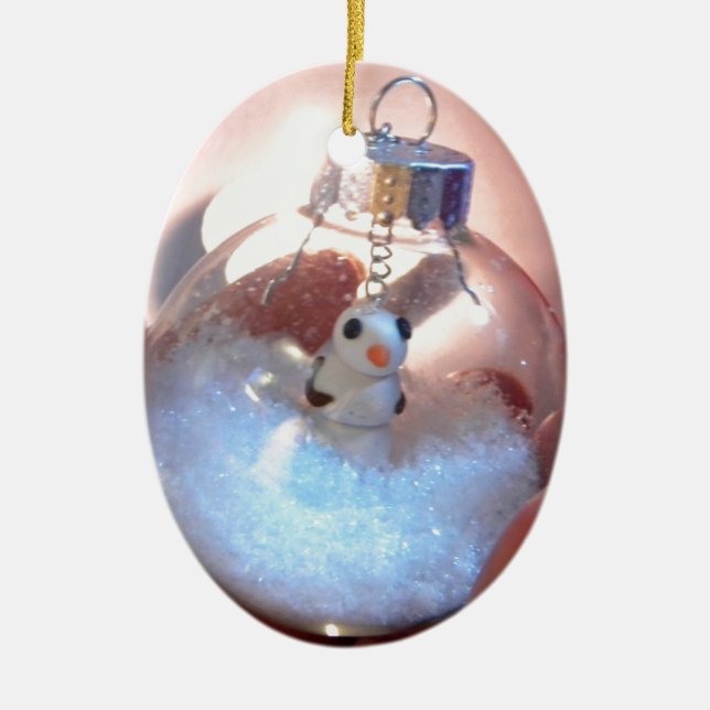 Decorating II Ceramic Ornament (Front)