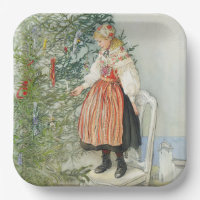 Decorating the Christmas Tree - Carl Larsson