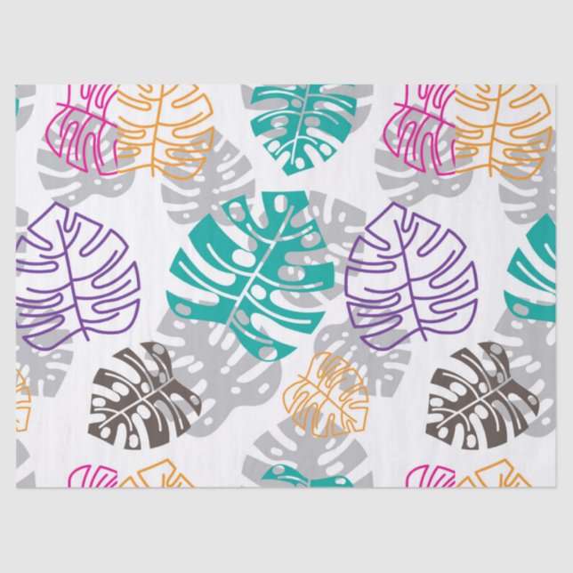 decoration leaves tissue paper (Front)