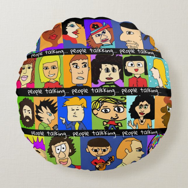 decoration pillow comic style (Front)