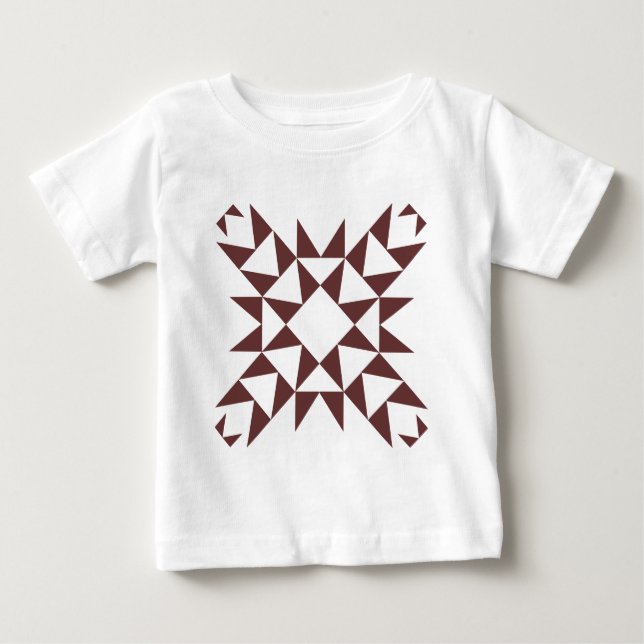 Decorative 01 - Dark Brown Baby T-Shirt (Front)