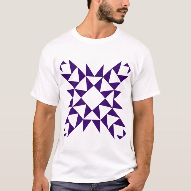 Decorative 01 - Deep Purple T-Shirt (Front)