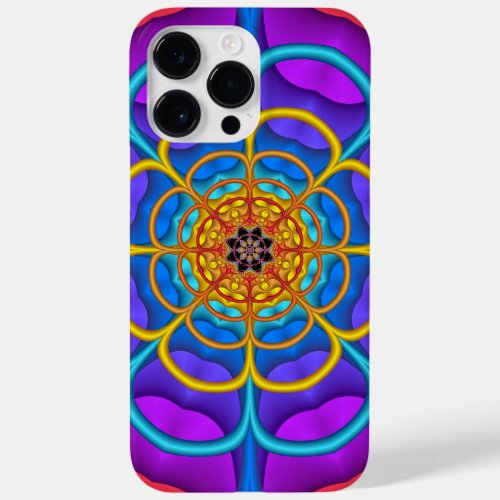 Decorative abstract Flower shape Case_Mate iPhone 14 Pro Max Case