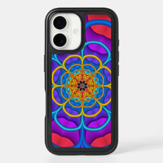 Decorative abstract Flower shape iPhone 16 Case