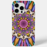 Decorative abstract kaleidoscope iPhone 15 pro max case