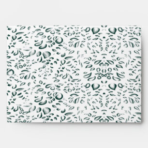 Decorative Address Labels Sealed & Stamped Style Envelope
