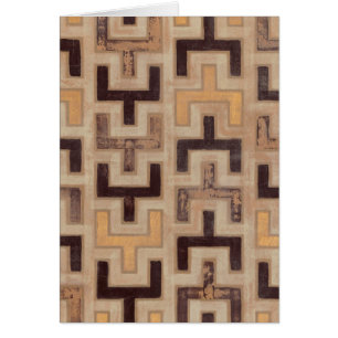 Decorative African Mudcloth Pattern