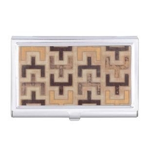 Decorative African Mudcloth Pattern Business Card Case