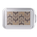 Decorative African Mudcloth Pattern Cake Pan