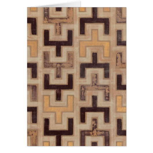 Decorative African Mudcloth Pattern Cards (Front)