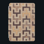 Decorative African Mudcloth Pattern iPad Mini Cover<br><div class="desc">Decorative African mudcloth pattern by Norman Wyatt Jr. featuring geometric shapes that seem to fit together. Fans of Tetris or geometric shapes should make this purchase today!</div>