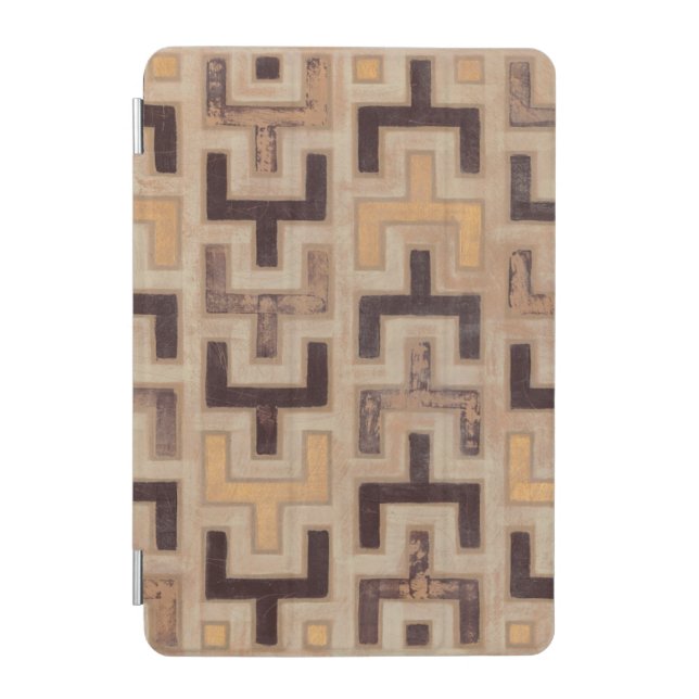 Decorative African Mudcloth Pattern iPad Mini Cover (Front)