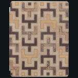 Decorative African Mudcloth Pattern iPad Smart Cover<br><div class="desc">Decorative African mudcloth pattern by Norman Wyatt Jr. featuring geometric shapes that seem to fit together. Fans of Tetris or geometric shapes should make this purchase today!</div>