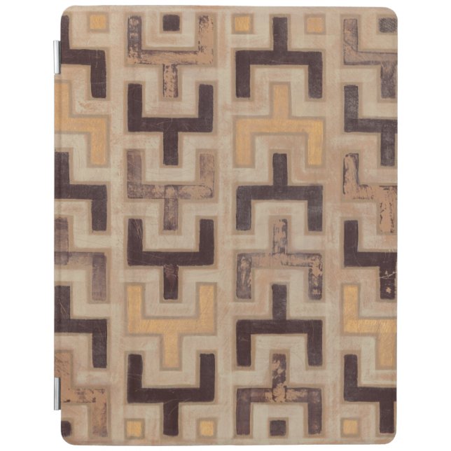 Decorative African Mudcloth Pattern iPad Smart Cover (Front)