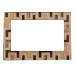 Decorative African Mudcloth Pattern Magnetic Photo Frame