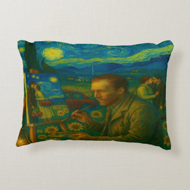 Decorative Almofade Accent Pillow (Back)