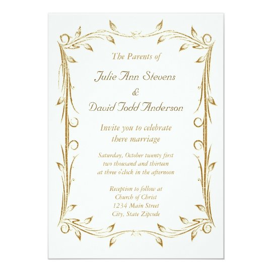 decorative wedding border decorative antique gold border wedding card zazzle decorative wedding border decorative antique gold border wedding card zazzle