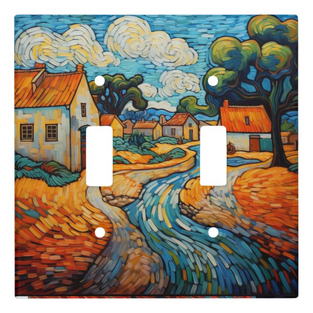 Decorative Art Light Switch Cover (Front)