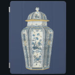 Decorative Asian Urn in Blue & White iPad Smart Cover<br><div class="desc">A beautiful print of a decorative Asian urn,  painted in hues of blue and white. Intricate floral designs cover the urn,  giving it a peaceful feeling. Purchase your copy today!</div>