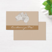 Decorative Australia Map Art (Desk)