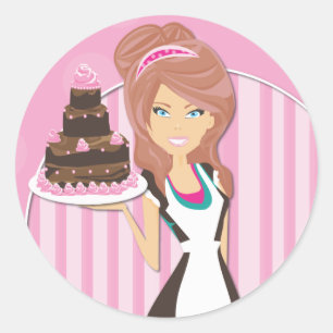 Decorative Baker Stickers