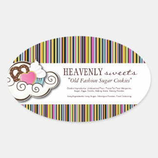 Decorative Bakery Ingredient Labels